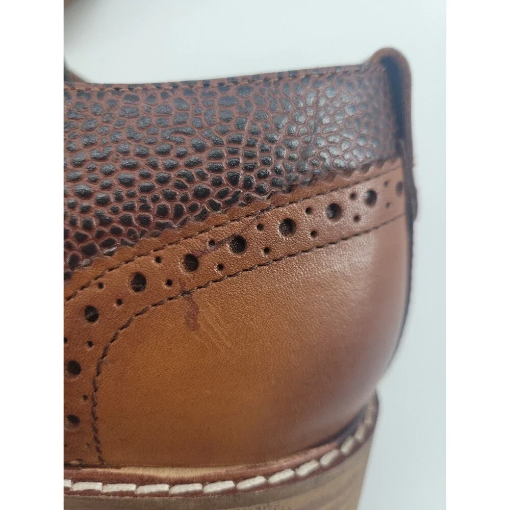Thomas and Vine Genuine Leather Dress Shoes Mens Size 10